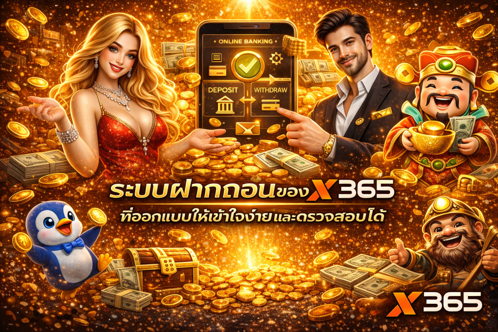 ระบบฝากถอนของ X365